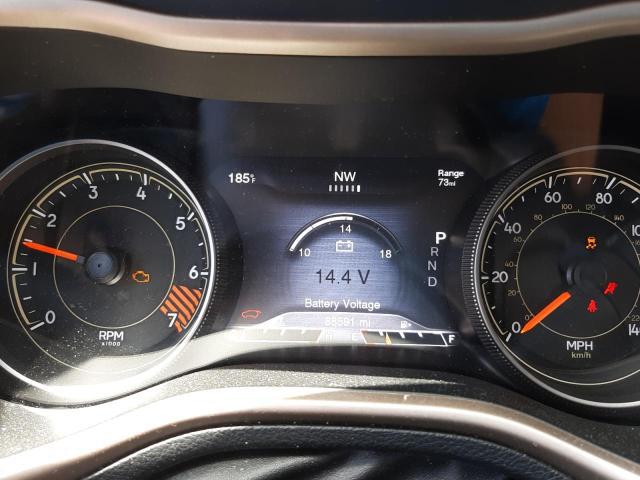 2015 Jeep Cherokee Odometer Flashing