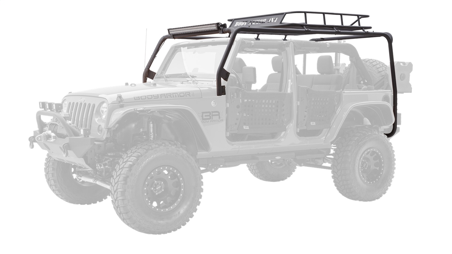 Jeep Wrangler Body Armor Roof Rack