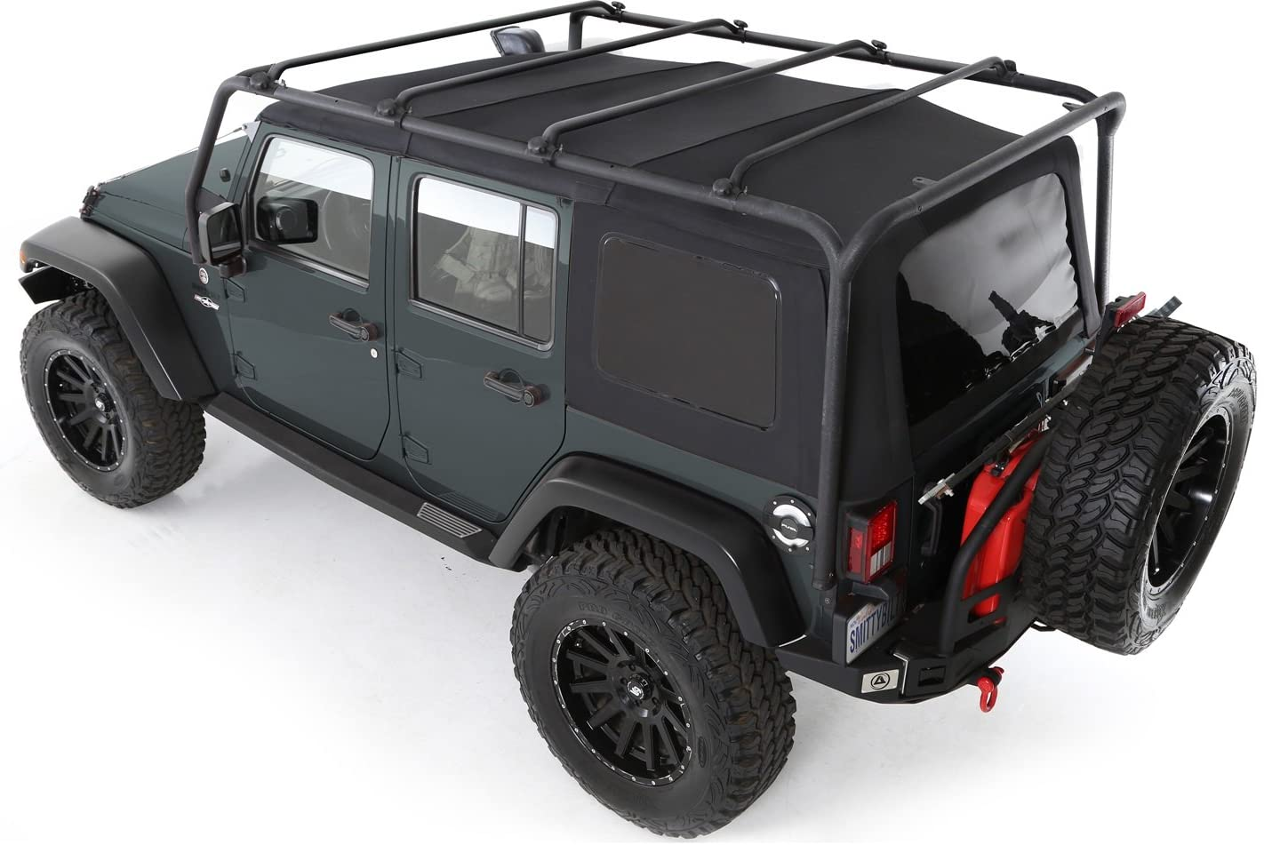 jeep wrangler body armor roof rack